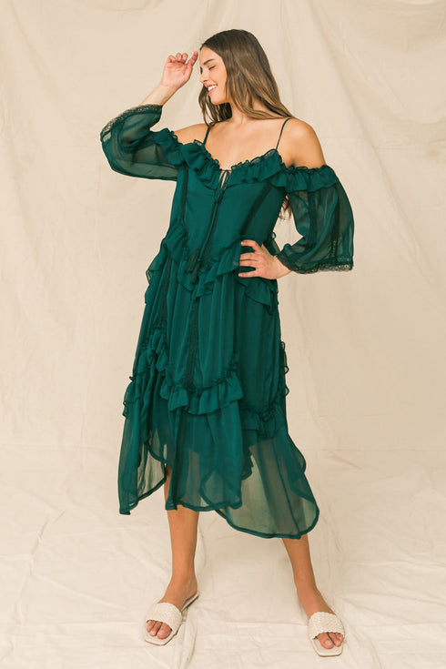 youre-mines-still-ruffled-midi-dress Flying Tomato-Sophia's StyleDRESSES-1